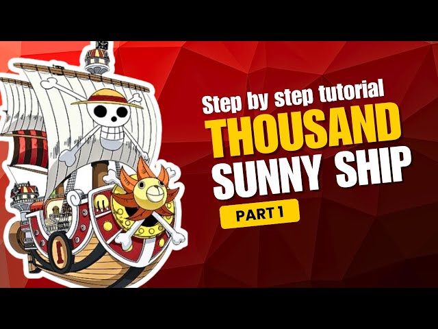 Recreate the Thousand Sunny Ship in Minecraft! | Easy Step-by-Step Tutorial (2026)