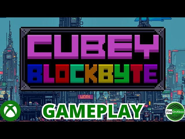 Jump, Solve, Repeat! Cubey: Blockbyte – First Look Xbox Gameplay!