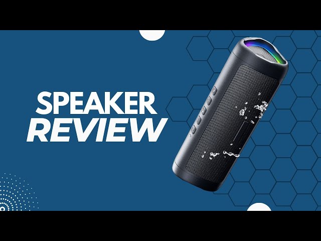 Review: Bluetooth Speaker with HD Sound, Portable Wireless, IPX5 Waterproof, Up to 24H Playtime