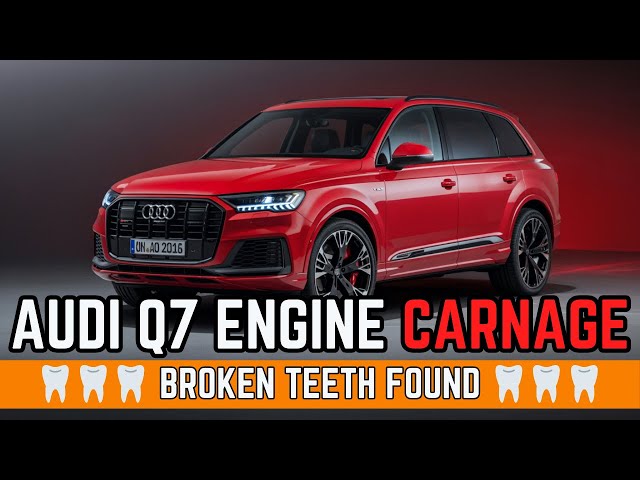 2018 Audi Q7 V6 TDI Engine Tear Down - You Won’t Believe What We Found Inside - The Car Edition