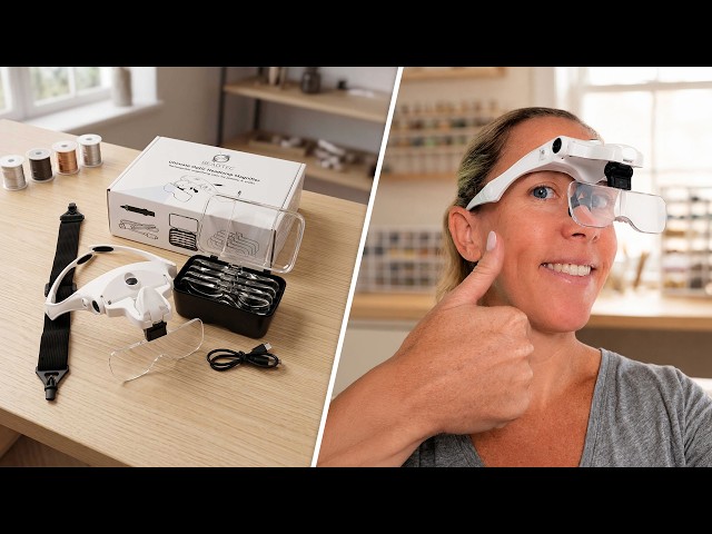 Unboxing the New Ultimate Optic Headlamp Magnifier - DIY Jewelry Making Tutorial by PotomacBeads