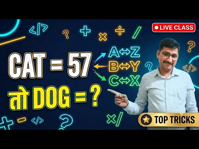 Coding Decoding Part 6 | Reasoning Masterclass | Opposite Alphabet & Letter Count Rules