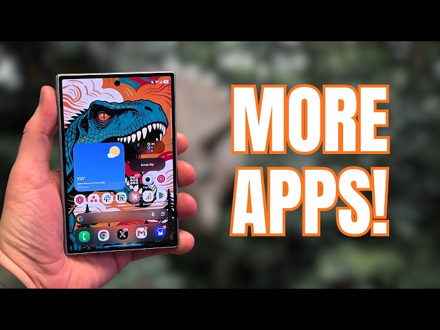 Galaxy Z Fold 8 - How To Get More Apps On The Cover Screen