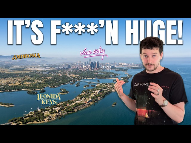 Exploring the GTA 6 Map in 3D Feels HUGE