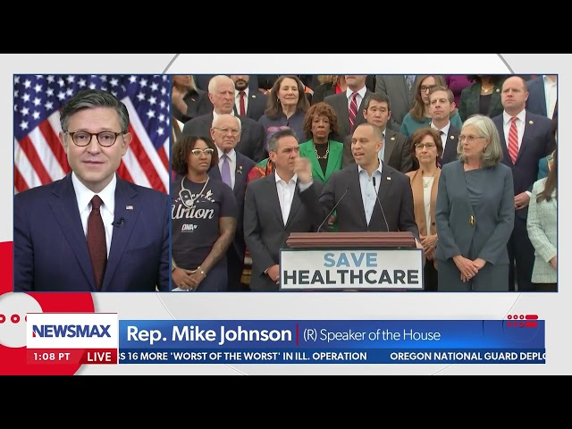 Speaker Johnson Joins The Record With Greta Van Susteren on Newsmax