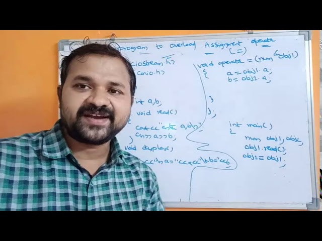 Overloading Assignment Operator(=) || C++ Program