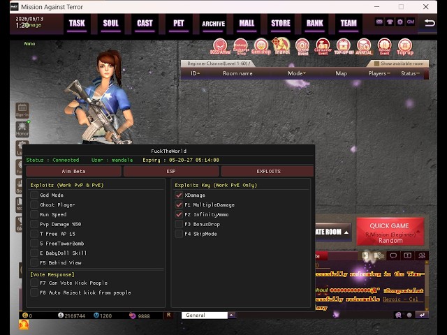 MAT2 Showcase - PVE Hack Damage Higher 2026