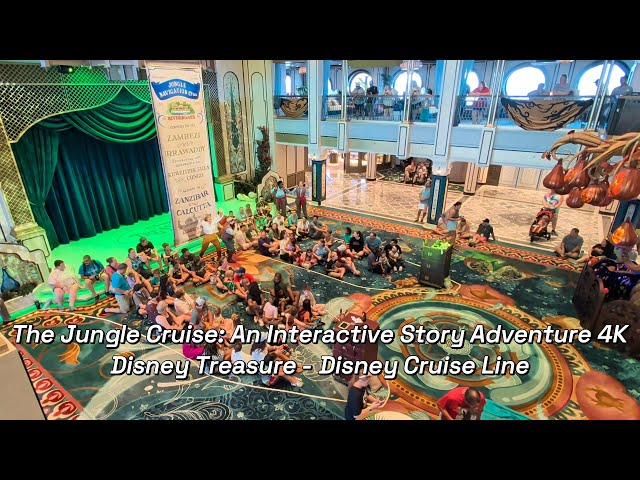 The Jungle Cruise: An Interactive Story Adventure 4K - Disney Treasure - Disney Cruise Line
