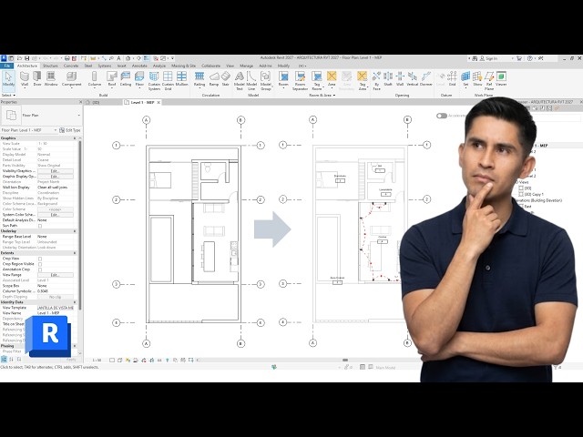 HOW TO CONFIGURE ARCHITECTURAL VIEWS FOR MEP PLANS