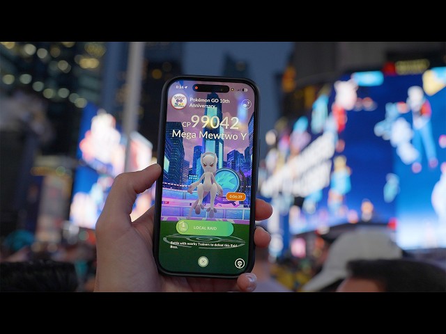 Pokémon GO Just Gave Away HUNDO Mewtwo in Times Square...