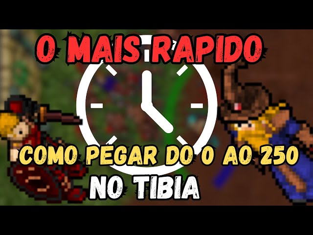 The fastest way to reach level 250 in Tibia.
