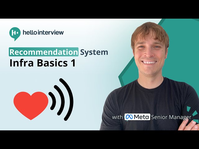 Recommendation System Infra Basics 1