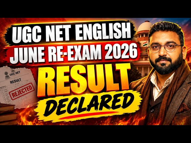 UGC NET English Result 2026 OUT 🔥June Re-Exam Result Declared | Check Result Now | Vineet Pandey Sir