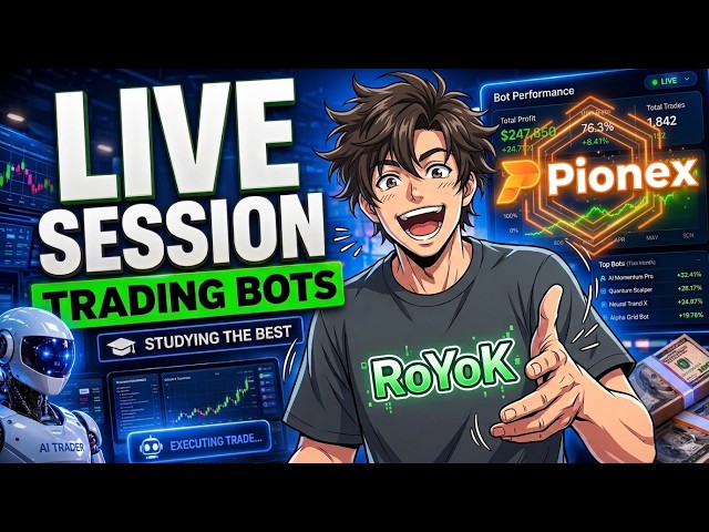 📊EN VIVO TRADING GRID BOTS - GANA $50 USDT GRATIS EN PIONEX PARA FUTUROS - CLASE GRATUITA