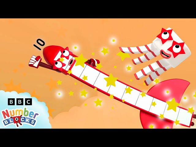 Empareja los números | Aprende a contar | Dibujos para niños | Numberblocks en español