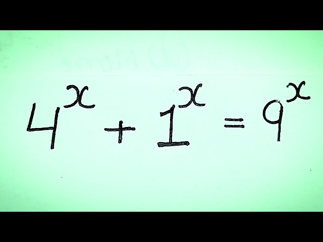 Solve for 'X' in this nice Algebra equation | Math Olympiad Mathematics