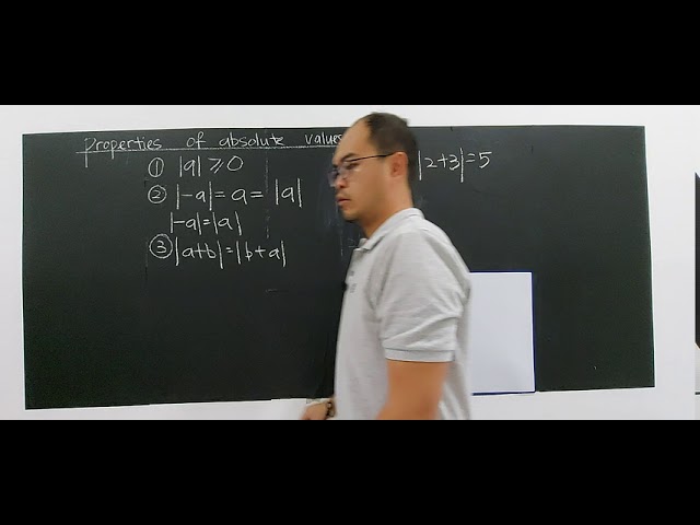 PROPERTIES OF ABSOLUTE VALUES (CK MATHS & CHALKBOARD)