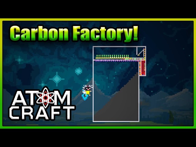 Making Fully Automated Carbon! Set it and Forget it! - Atomcraft - Episode 13