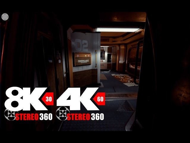 【VR】Scifi Bunk - 60fps 4k 8k Stereo 360 with Ambisonic audio
