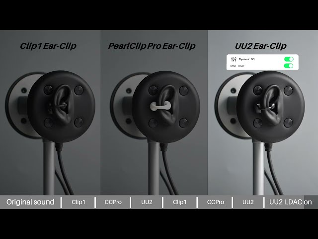 Testing the Best Ear-Clips of SOUNDPEATS: Clip1 vs PearlClip Pro vs UU2