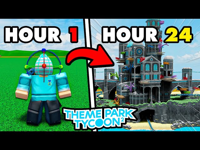 Playing Theme Park Tycoon 2 for *24 HOURS*