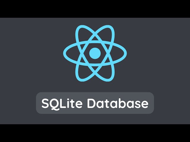 React | Create & Use SQLite Database (Quick Guide)