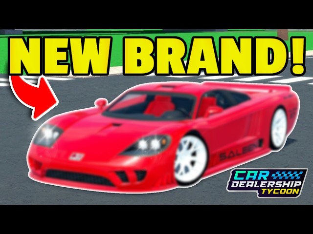 🔥 New *LICENSED CARS* That Are Possible in Car Dealership tycoon!