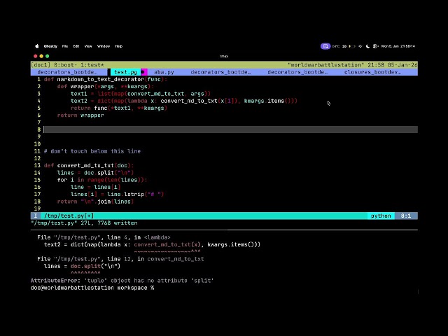 bootdev functional programming python | 5 jan 2026