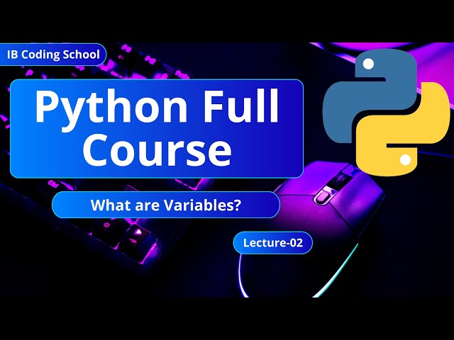 Python Variables Explained for Beginners  | Lecture 02 | Python Full Course in Urdu/Hindi