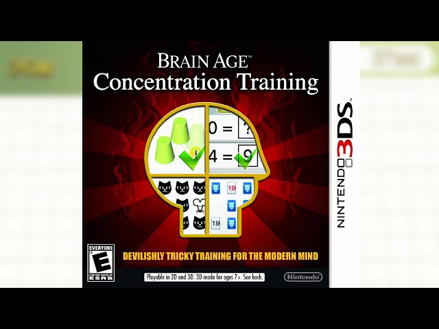 Tutorial - Brain Age: Concentration Training (3DS / Music)