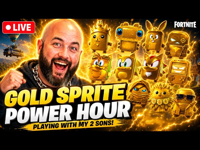 🔴 LIVE: NEW Fortnite Sprites! Cheat Master Hunt + Lobby Codes