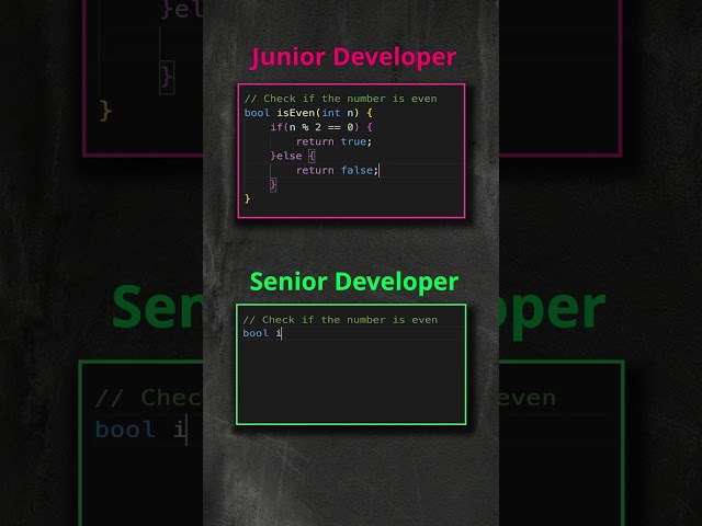 Junior vs. Senior Developer: The Boolean Trap 🧠