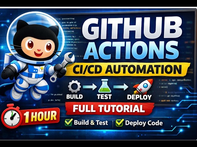 Github Action CI/CD Pipeline in one video
