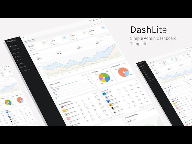 Dashlite – Admin Dashboard Template | HTML/CSS | Free Source Code
