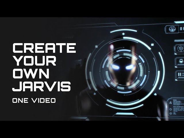 Real Life JARVIS Your Own AI Assistant (No Code) | How to make Jarvis | One Shot