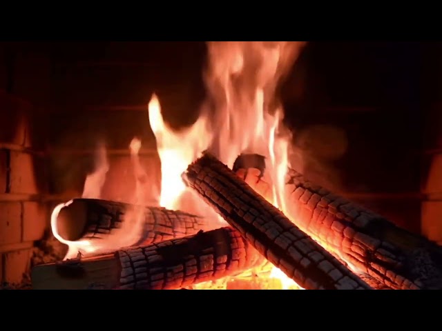 Fireplace Tranquility Retreat Crackling Flames, Glowing Embers and Deep Relaxation for Restful Sleep