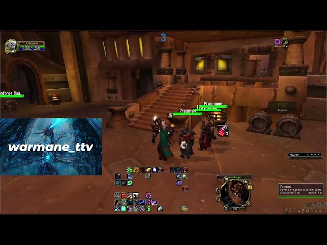 Imagine yourself trying hard at Wintergrasp as healer (no commentary gameplay)