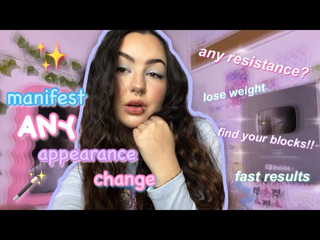 how to manifest ANY APPEARANCE CHANGE you desire!! weight, height, skin, etc | LAW OF ASSUMPTION