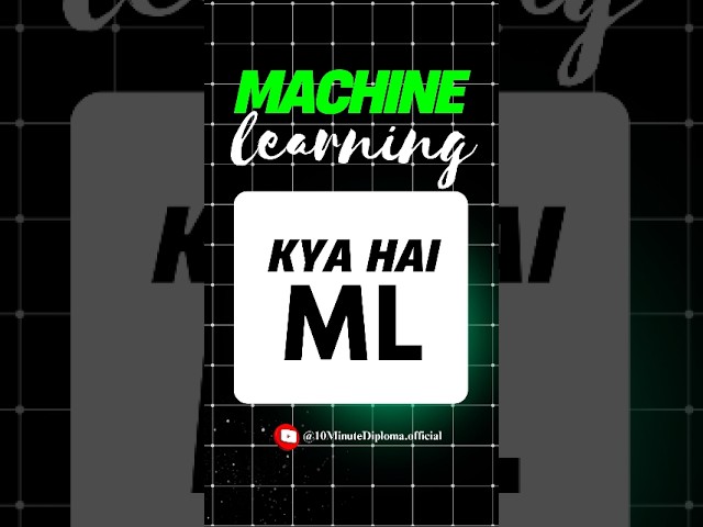 Machine Learning in Simple Words 🧠 | For Beginners (Hindi-English)