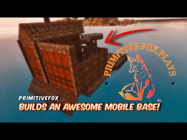 Building the Best Mobile Base Boat Tutorial - Ark Ascended