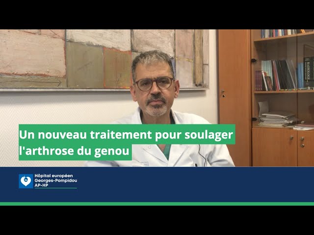 Un nouveau traitement pour soulager l'arthrose du genou
