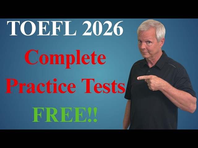 FREE 2026 TOEFL iBT Practice Tests?