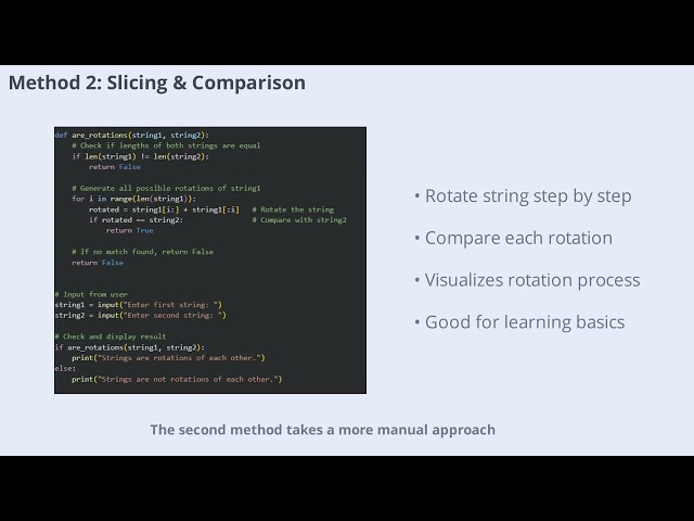 Basic String  Rotation