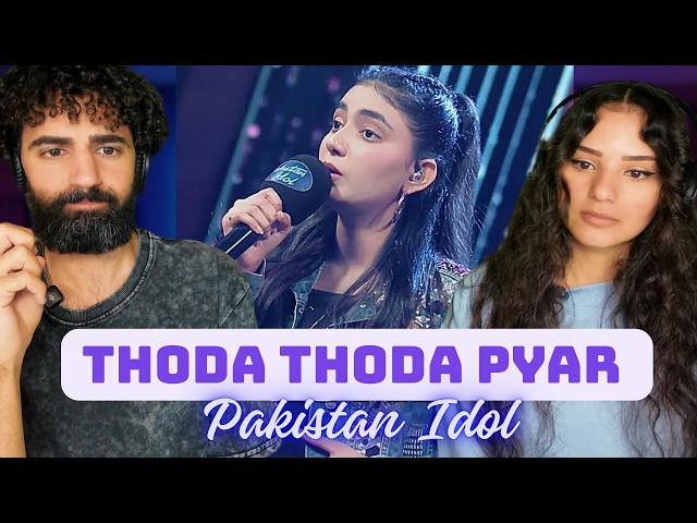 We react to Pakistan Idol | Tarab Nafees | “Thora Thora Pyar” | Gala Round