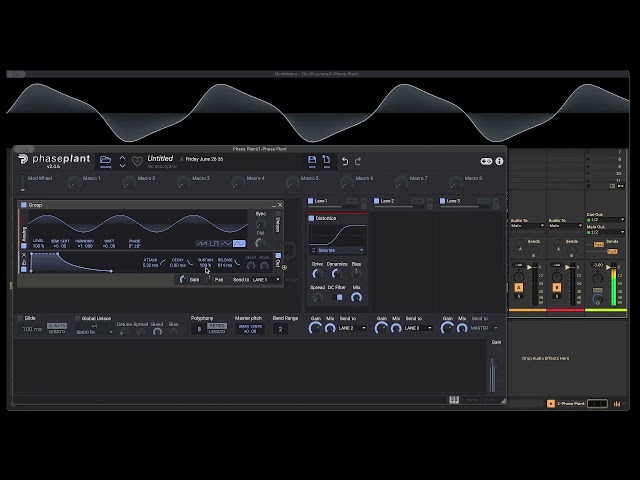 Phaseplant Simple Sub Bass The Synth Kitchen is open! Designing new sounds for the Synth Cookbook