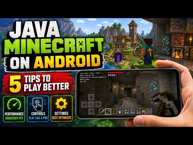 Playing Java Minecraft On Android IS NOT HARD Tips To Get Things Working