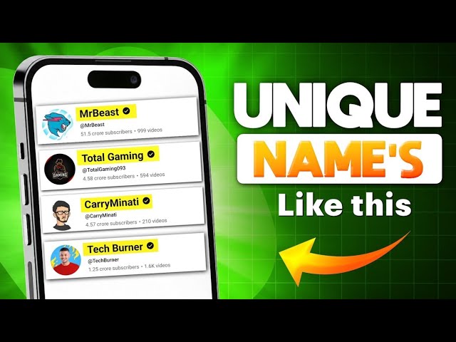 How to Choose a Unique YouTube Channel Name (Like Big Creators 2026) @decodingyt @Algrow