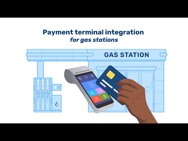 Payment terminal integration for gas stations