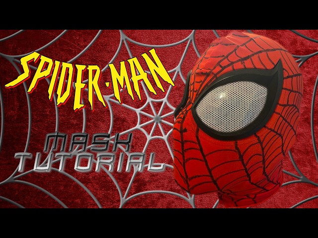 How to make your own Spider-man mask