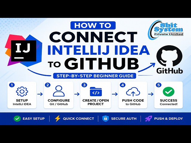 How to Connect IntelliJ IDEA to GitHub | Step-by-Step Beginner Guide (2026)